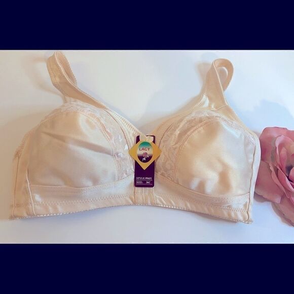 Lacy assorted Embroidery Floral Print sexy Bra36C - Picture 1 of 12